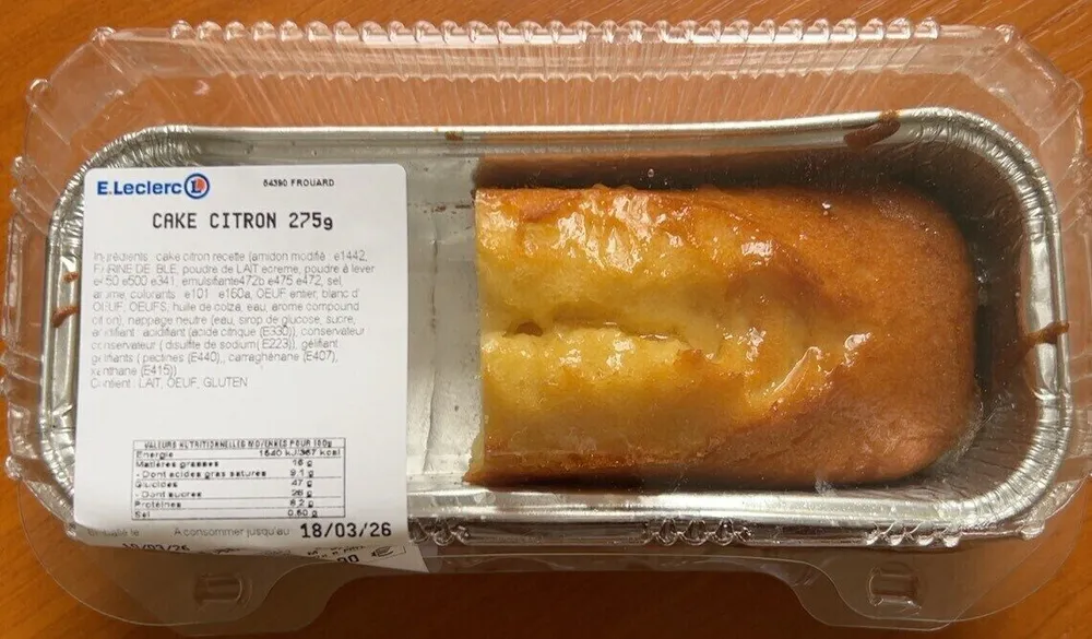 Cake citron