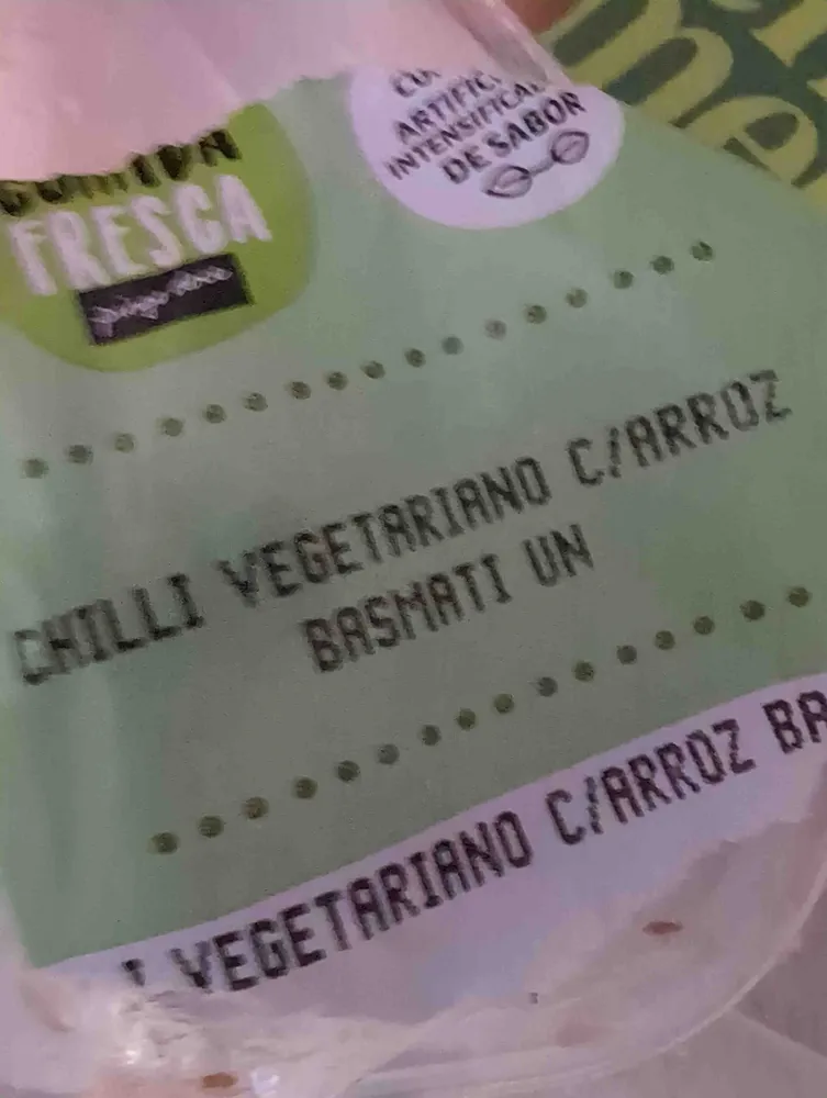 Chili Veg do Pingo