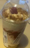 Verrine tiramisu spéculos framboise