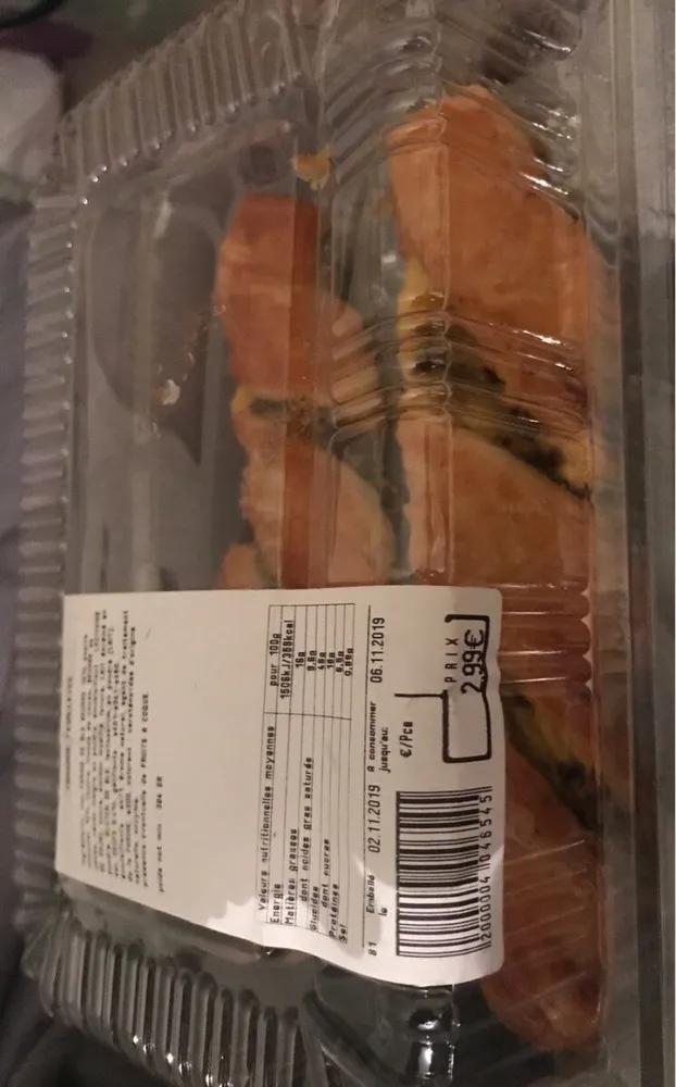 Torsade feuilletée