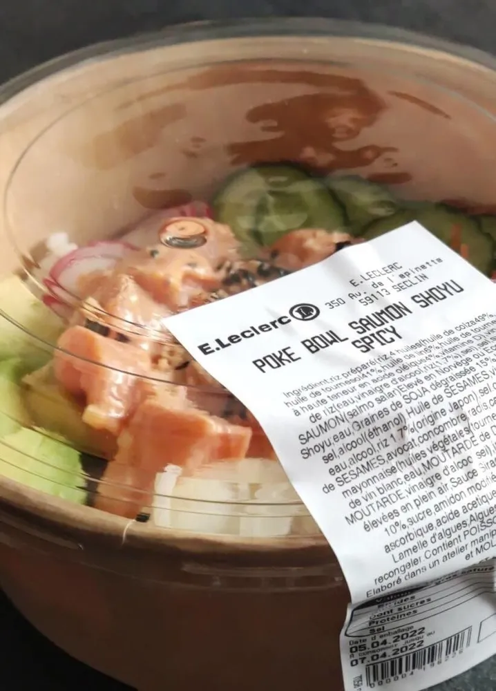 Poké Bowl Saumon Shoyu Spicy