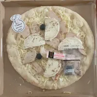 Pizza poulet chevre miel