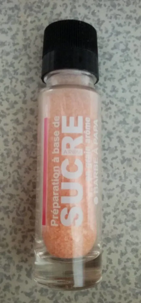 Sucre arôme barbe à papa