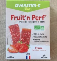 Fruit’n Perf bio fraise