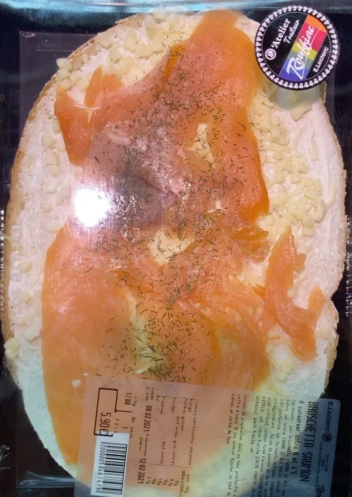 Buschetta saumon