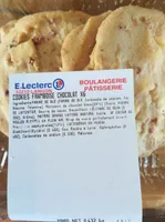 Cookies framboises chocolat