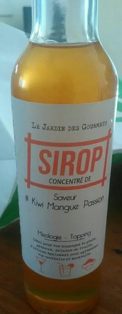 Concentré de sirop