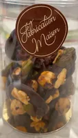 Mendiants chocolat noir
