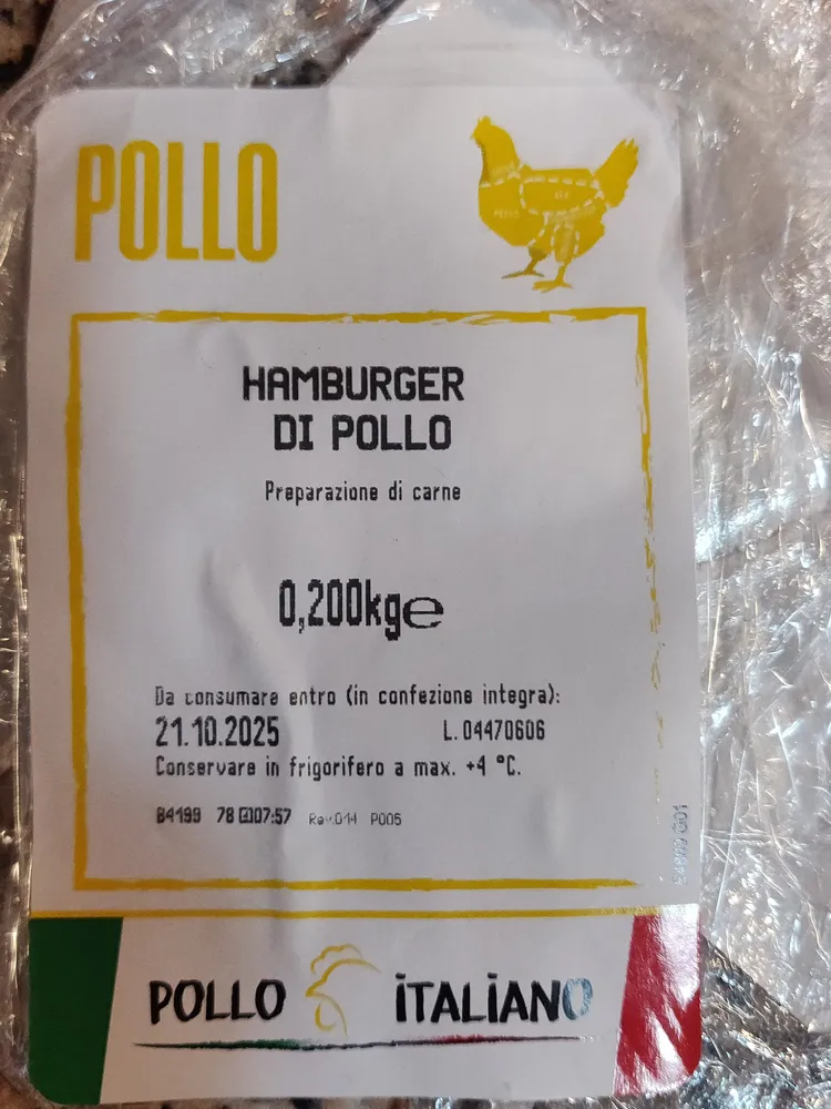 HAMBURGER DI POLLO