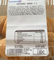 Croissant amande