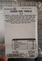 Chausson pomme framboise