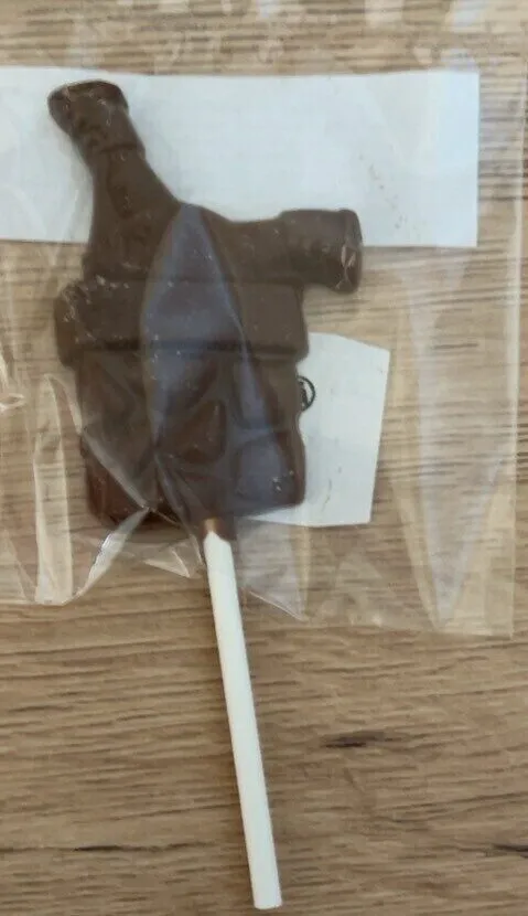 Sucette chocolat lait Noël