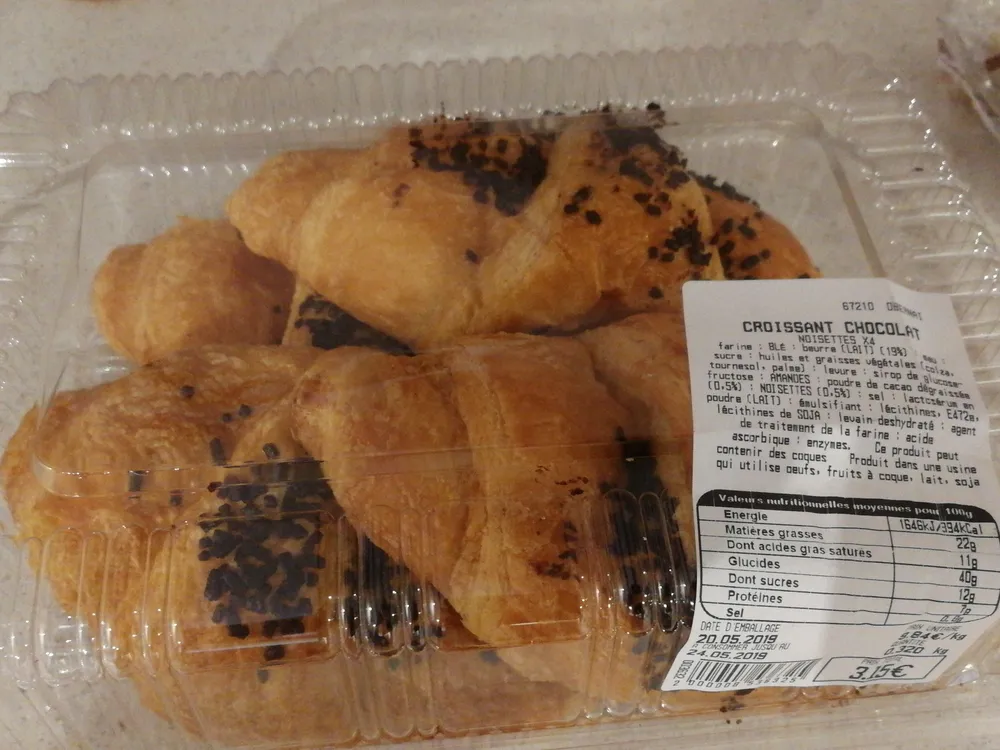 croissant chocolat