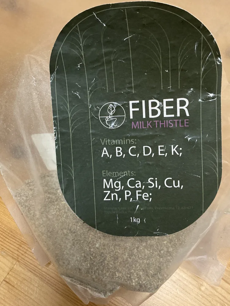 FIBER MILK THISTLE
