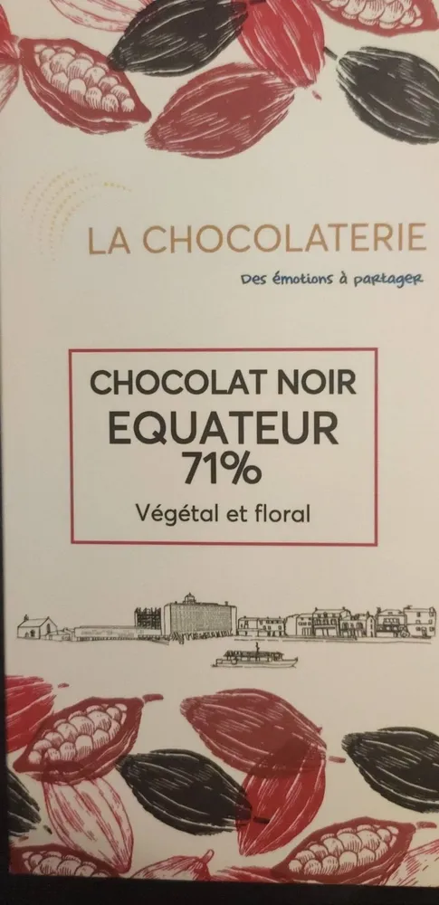 Chocolat noir Équateur 71%