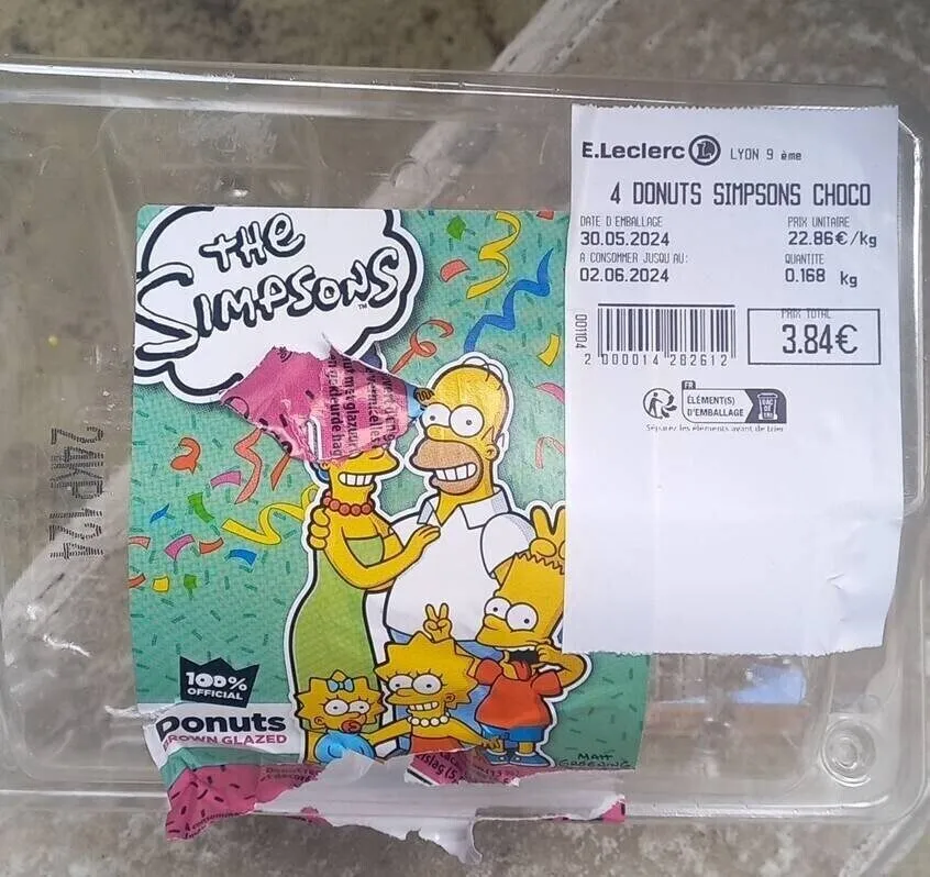 Donuts simpson choco