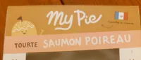 Tourte saumon poireau