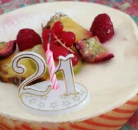 Gâteau exotique/framboise