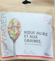 Boeuf au riz et aux graines