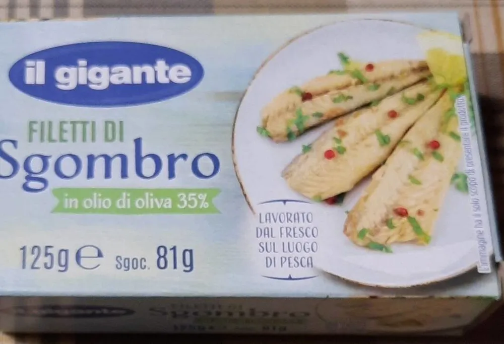 Filetti di sgombro