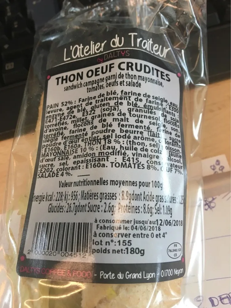 L'atelier du traiteur