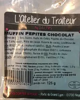 Muffin pépites chocolat