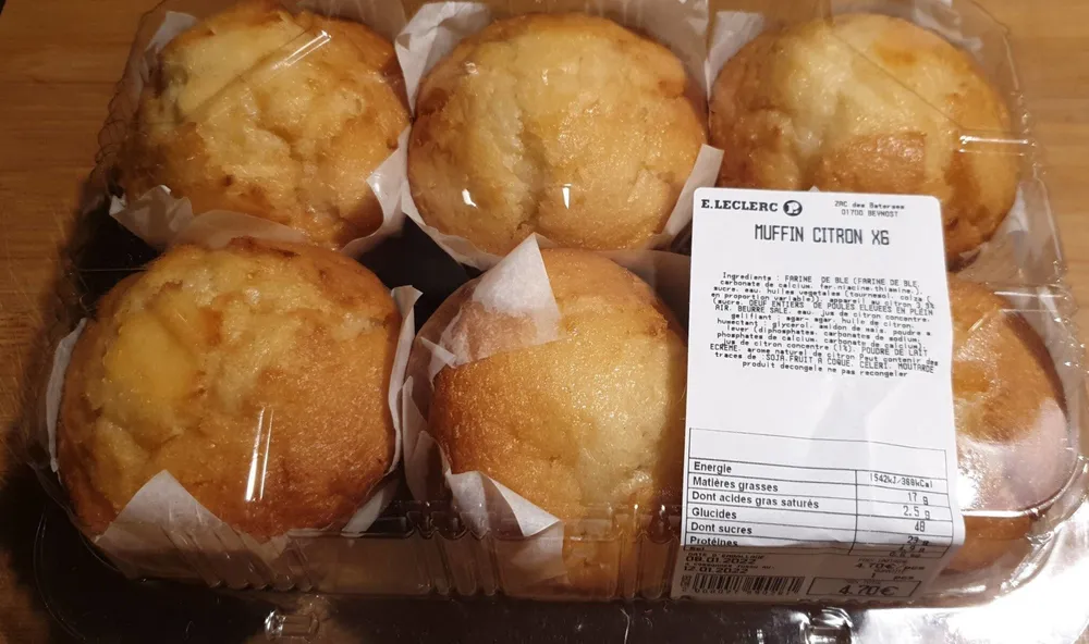 Muffin Citron