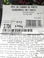 Pâté de canard au porto