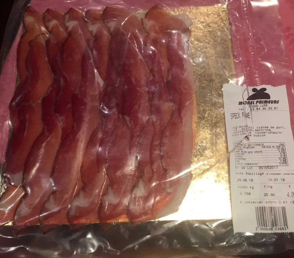 Speck fumé