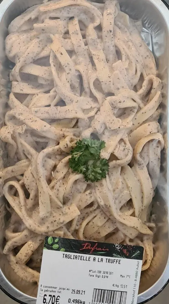 Tagliatelle à la truffe