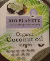 Organic coconut oil virgin
