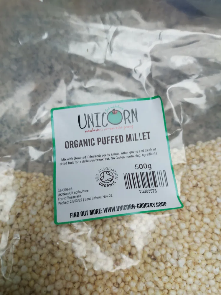 Organic Puffed Millet
