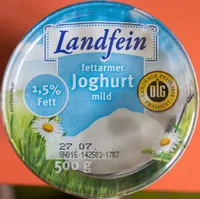 fettarmer Joghurt mild