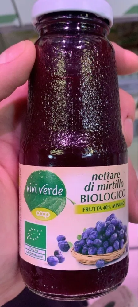 Nettare di mirtillo Biologico