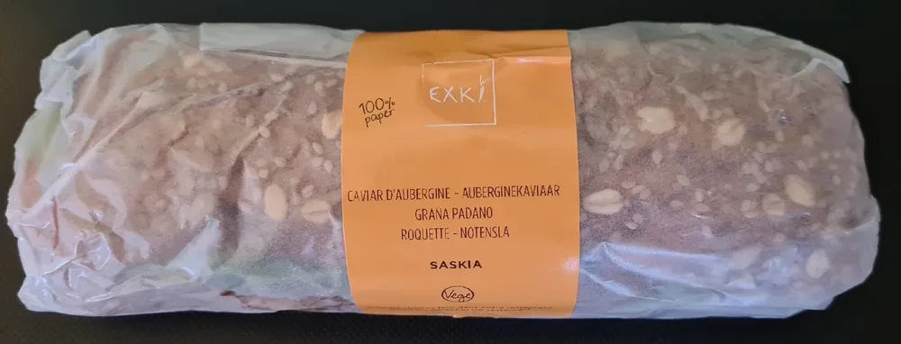 Sandwich caviar d'aubergines