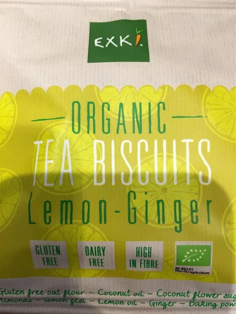 Biscuit citron gingembre