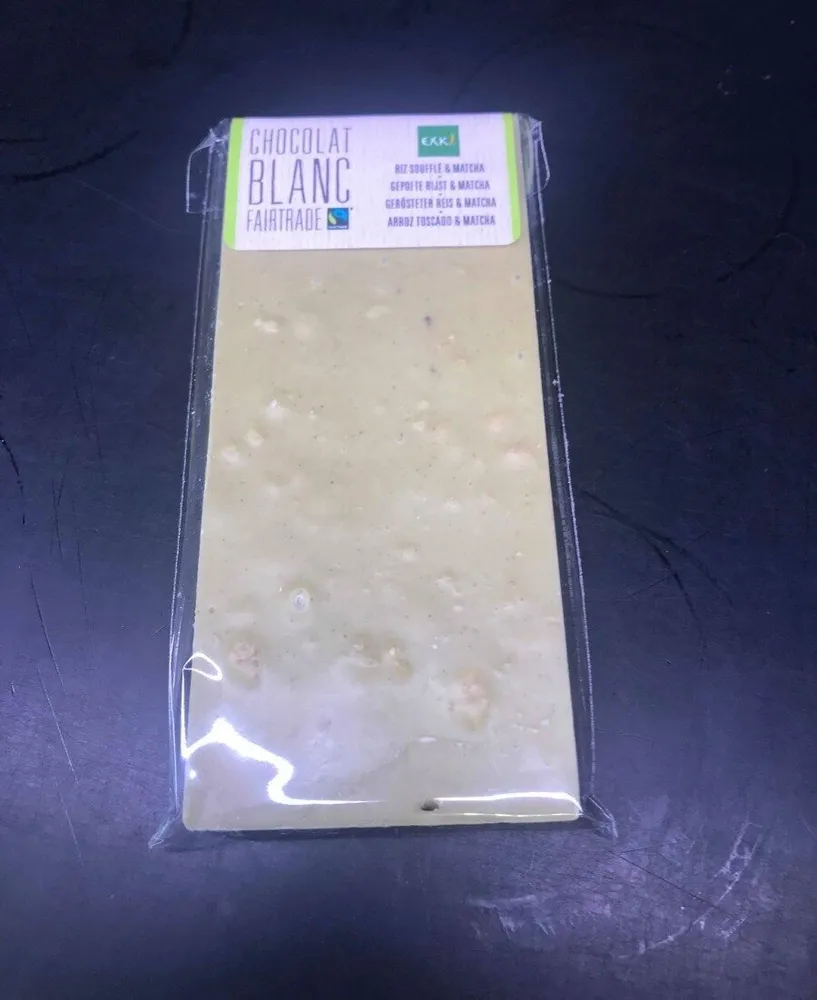 Super-Chocolat blanc au matcha