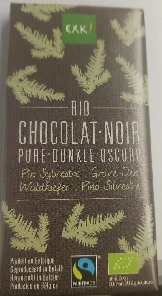 Chocolat noir pin sylvestre