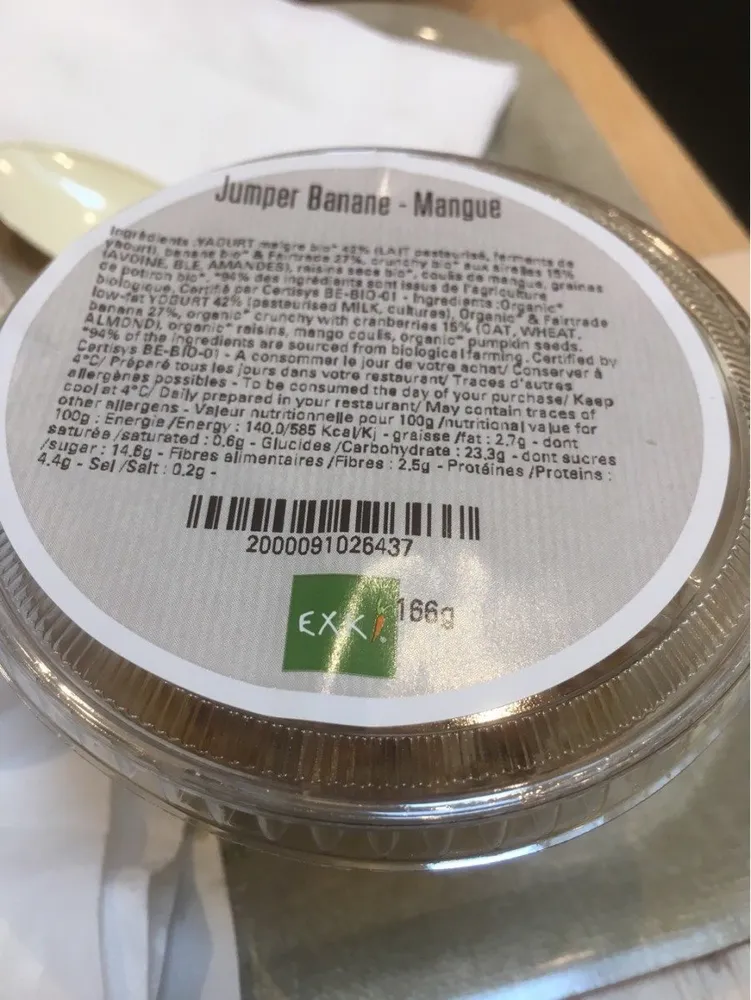 Jumper banane mangue