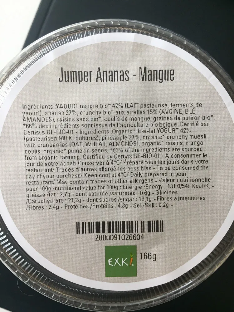 Jumper ananas mangue