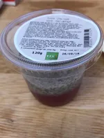 Creme chia pomme chou rouge