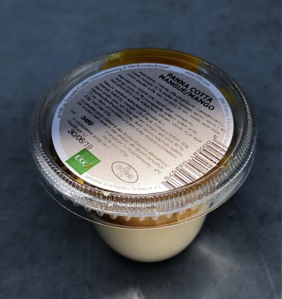 Panna Cotta mangue