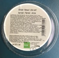 Creme de chia - Abricot Fenouil Anis vert