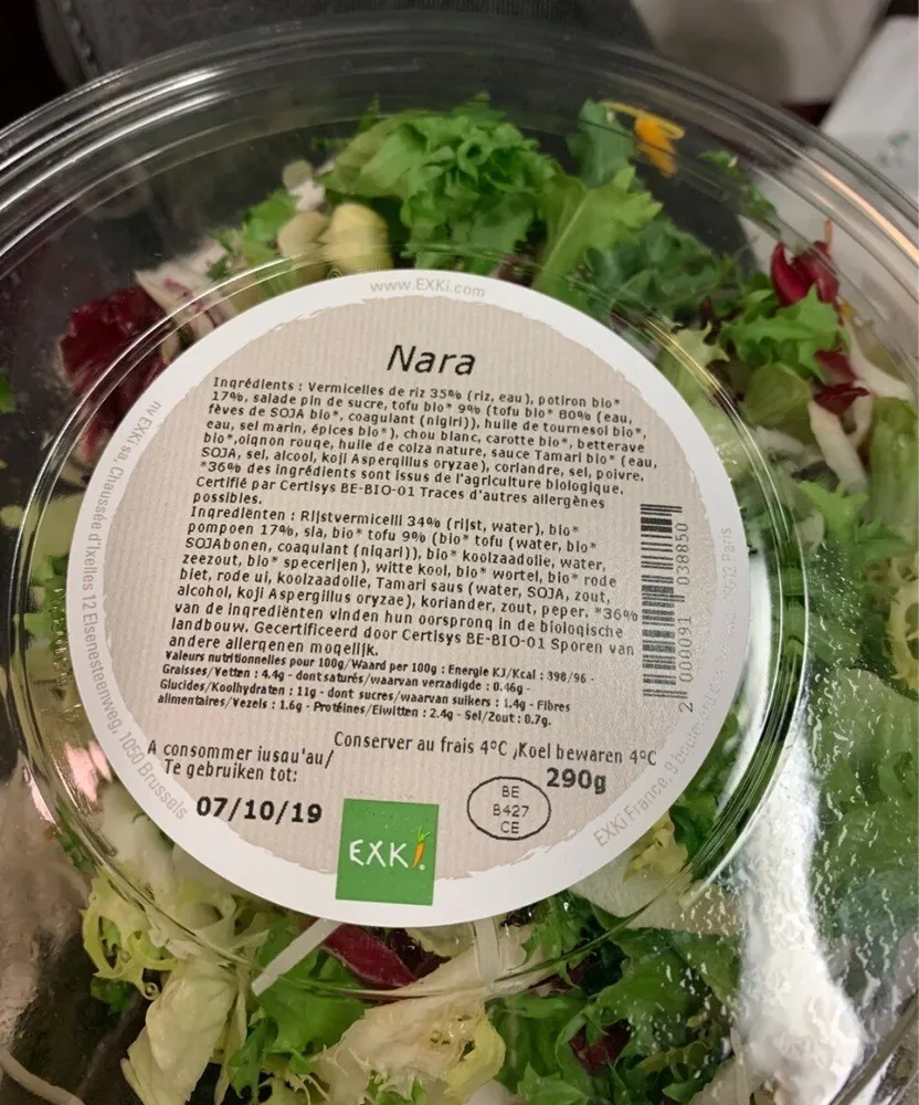 Salade Nara Exki