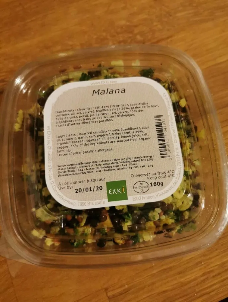 Salade malana