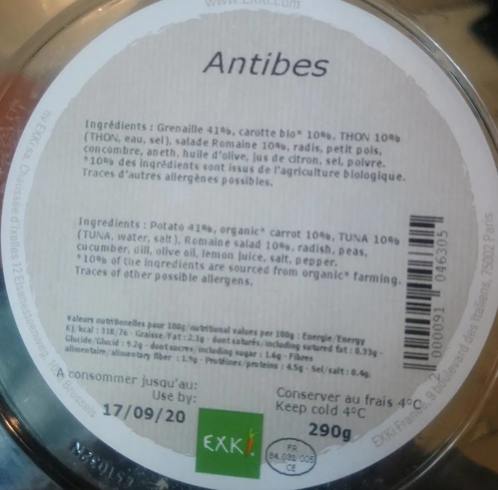 Salade Antibes