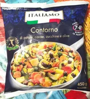 Contorno patate carote zucchine olive