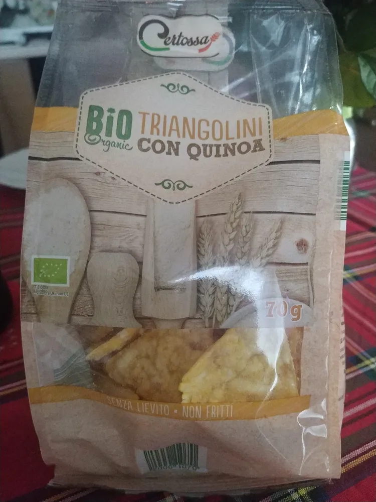 Triangolini bio con Quinoa