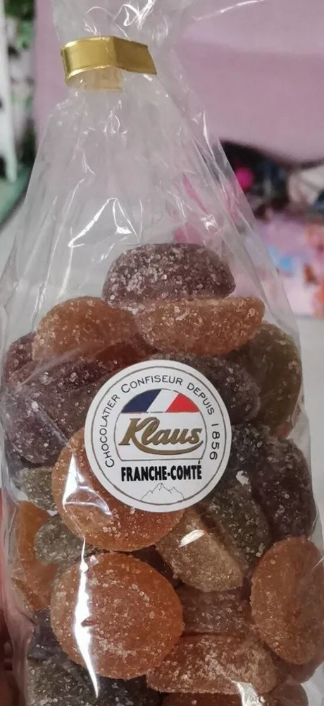 Pâtes de fruits assortis