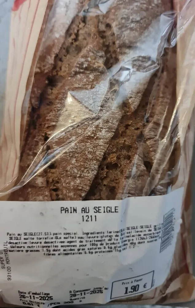 Pain au seigle